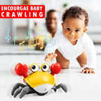 Crawling Crab Toy with Sensors - For Kids and Pets