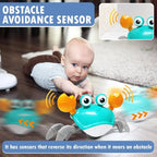 Crawling Crab Toy with Sensors - For Kids and Pets