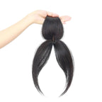 2 Clip Front Hair Topper - For Covering Grey Hairs & Front Hairline
