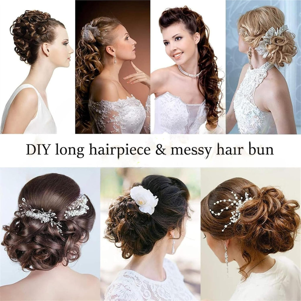 Buy 1 Get 1 Free - Frill Hair Extension - Messy Hair Frill Braid Extension