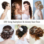Buy 1 Get 1 Free - Frill Hair Extension - Messy Hair Frill Braid Extension