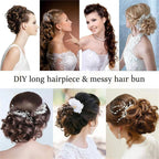 Buy 1 Get 1 Free - Frill Hair Extension - Messy Hair Frill Braid Extension