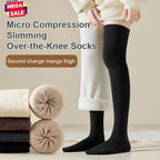 Buy 1 Get 2 Free - Micro Compression Slimming Knee-High Warm Stocking for Women