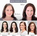 5 Clip Hair Topper – Instant Volume & Natural Coverage - 18 inches